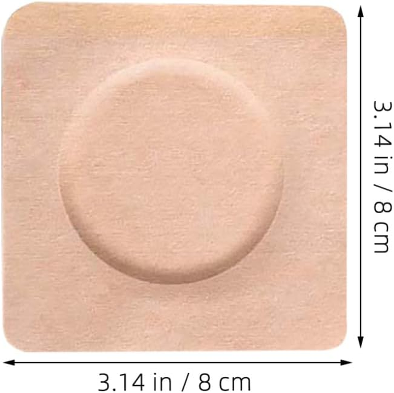 Ipetboom Belly Button Patches 50Pcs Disposable Castor Oil Pack Wrap Patches Self Adhesive Herbal Pads for Kids Adults, No Castor Oil image number 2