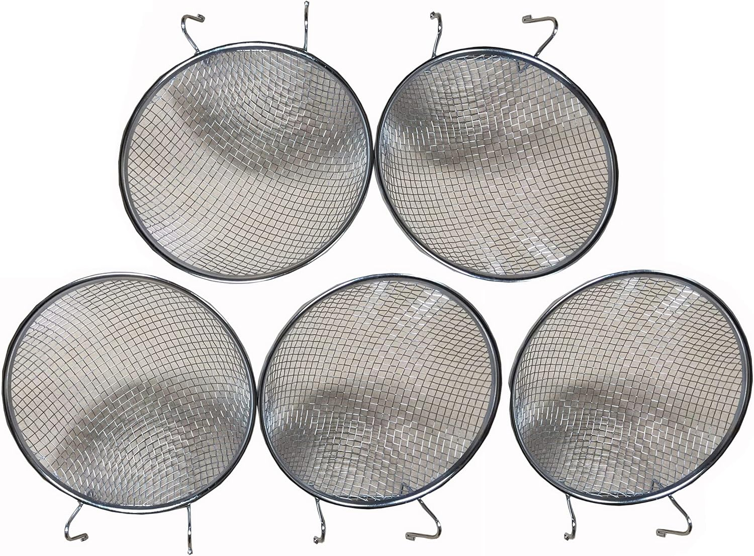 Metal Finch Canary Bird Nests Lot of 5 image number 1