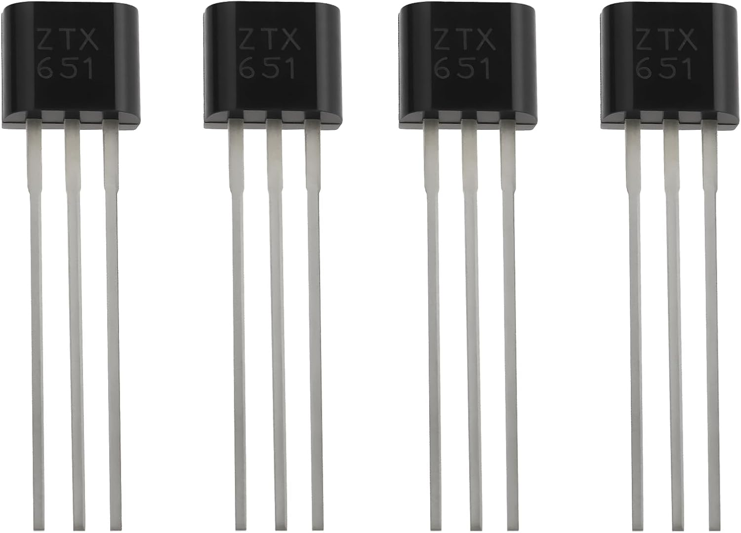 VGOL 4Pcs ZTX651 NPN Silicon Transistor for General Purpose Amplification and Switching Applications image number 4