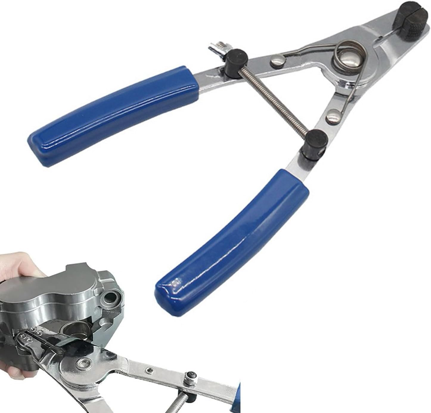 Motorcycle Brake Piston Removal Plier,Brake Caliper Piston Remover Motorbike Repair Tools, 0.6‑1.6In Diameter Ergonomic Pliers Hand Tool for Motorbike image number 1