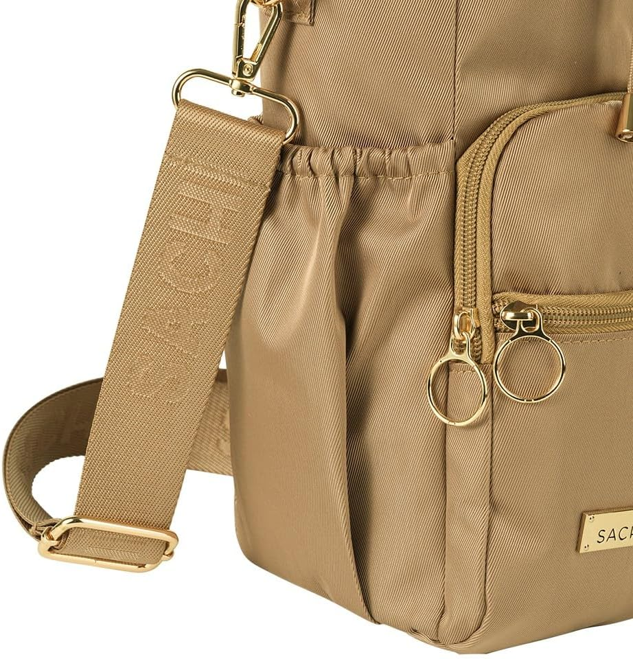 Sachi Crossbody Insulated Bottle Bag - Latte image number 5