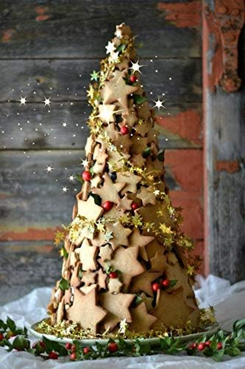 Antallcky Star Cookie Cutter Set-5 Pcs Stainless Steel Five-Pointed Star Biscuit Molds Fondant Cake Cookie Cutter Set Pastry Mold image number 6