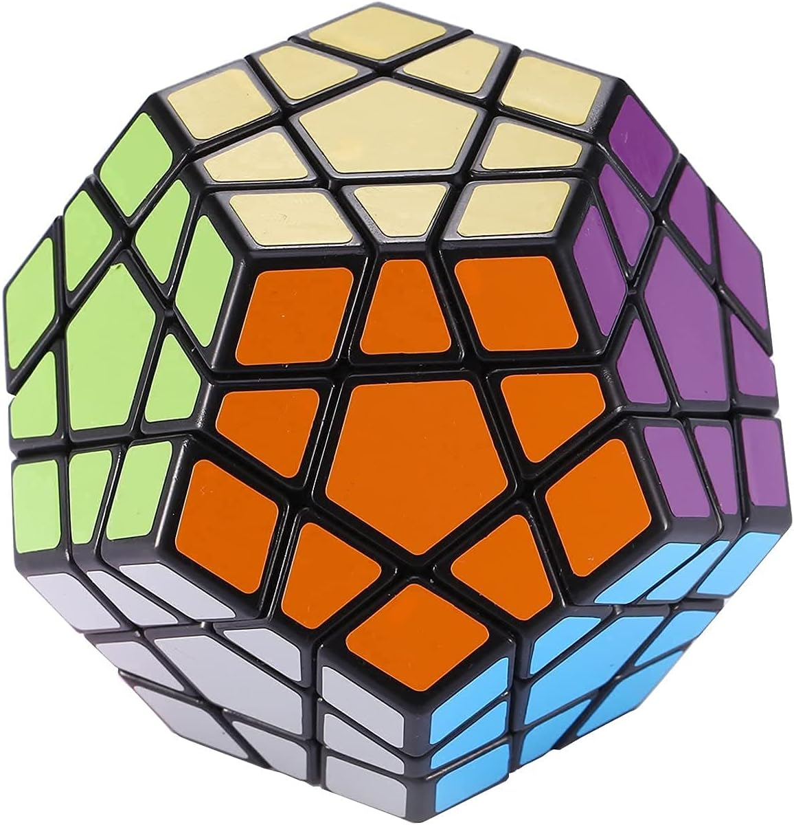 Dreampark 3X3 Megaminx Speed Cube Puzzle Toy, Black image number 6