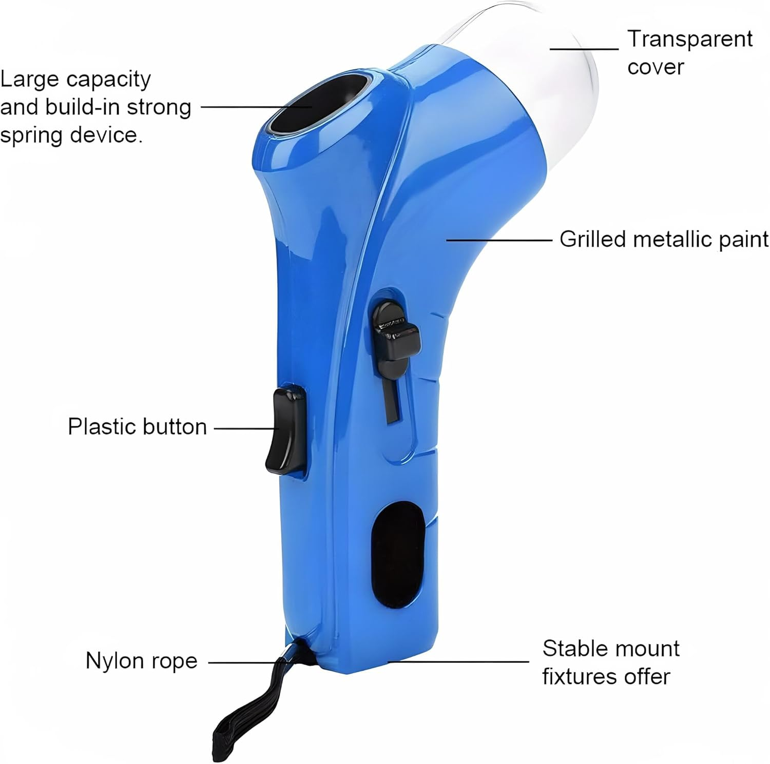 Tasmegol Cat Treat Gun Shooter Interactive Pet Food Snack Dispenser Launcher Toy for Cats Dog （Red） image number 2