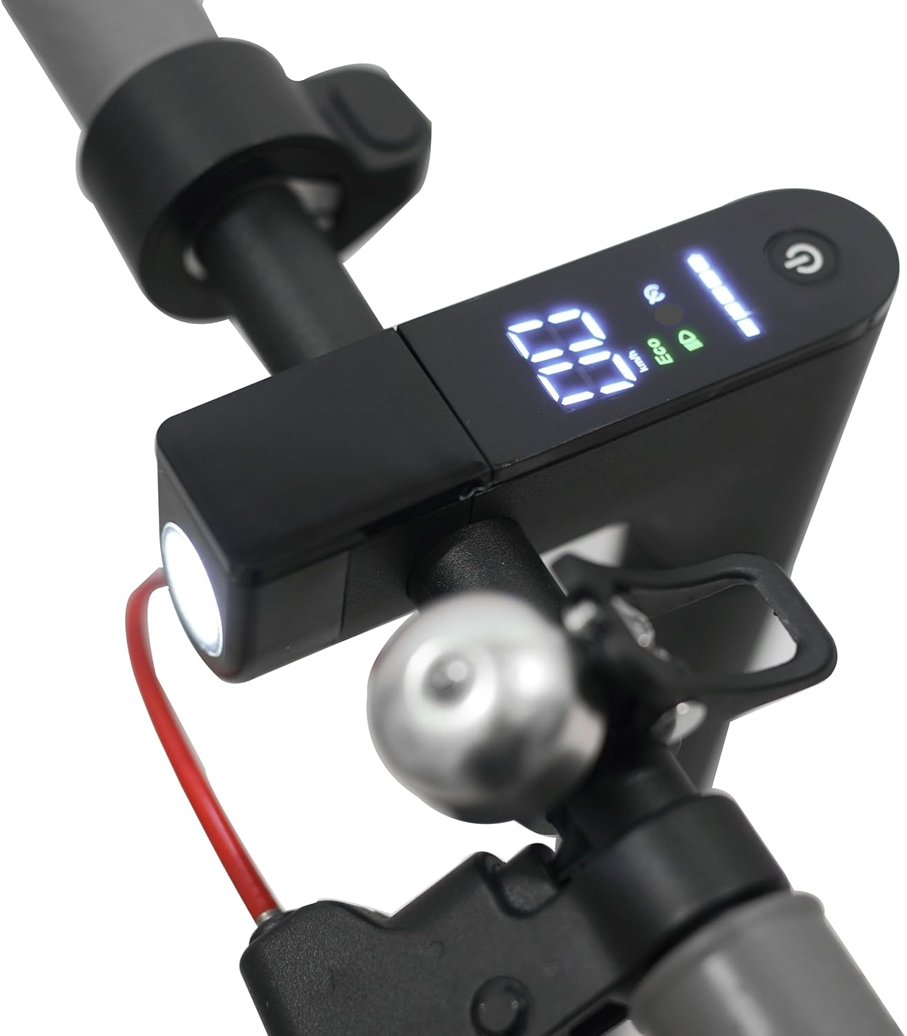 1000W Pro Model Electric Scooter 50Km/H Speed 60Km Range 130Kg Limit 8.5Inch Portable Foldable Bike - White image number 5