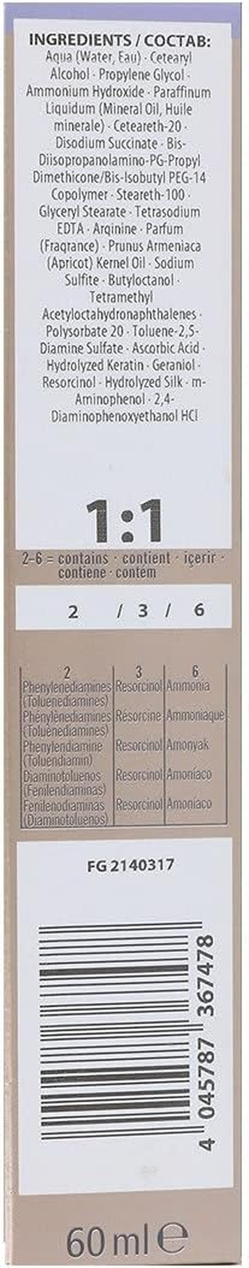 Schwarzkopf Hair Colour/Permanent Colour, 60 Ml image number 4