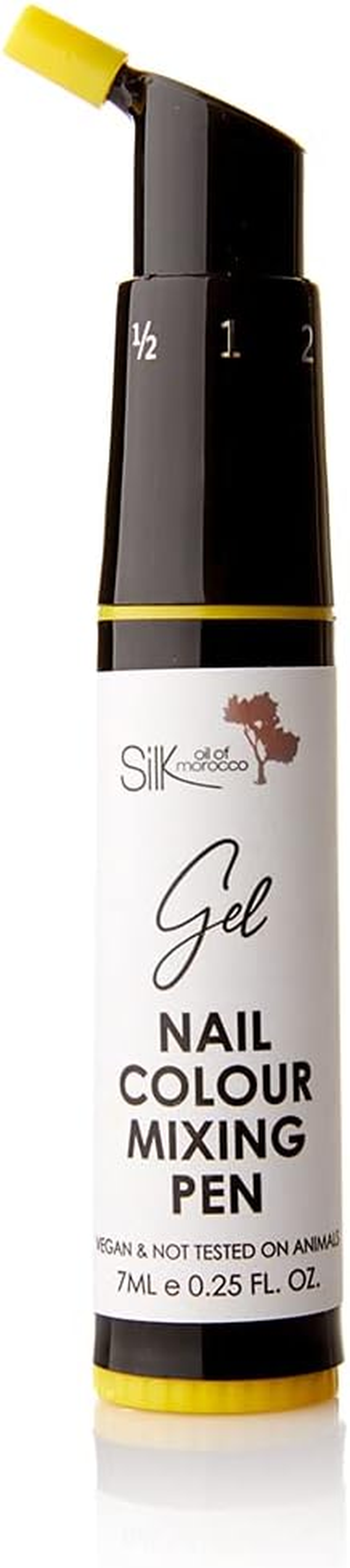 Silk Oil of Morocco Silk Gel Nail Pen, Yellow