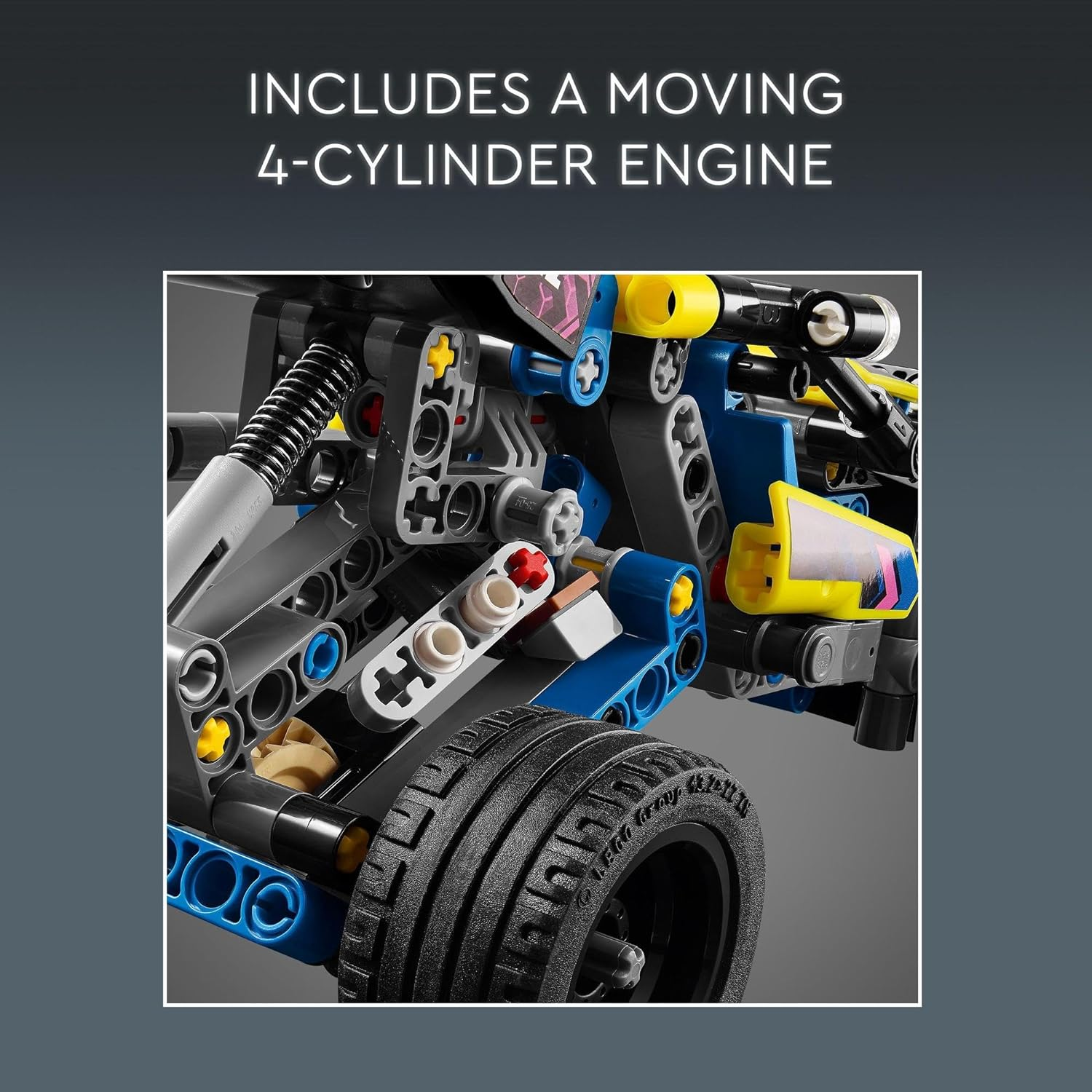 LEGO Technic Off-Road Race Buggy, Car Toy for 8 plus Year Old Boys & Girls, Rally Car Model Building Kit, Kids' Toy Vehicle Set, Creative Introduction to Engineering and STEM 42164 image number 2