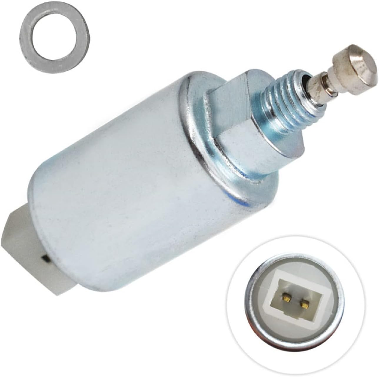 798779 Carburetor Fuel Solenoid Replacement for Briggs & Stratton 798779 799115 Engine 40H777 40G777 Lawn Mower image number 5