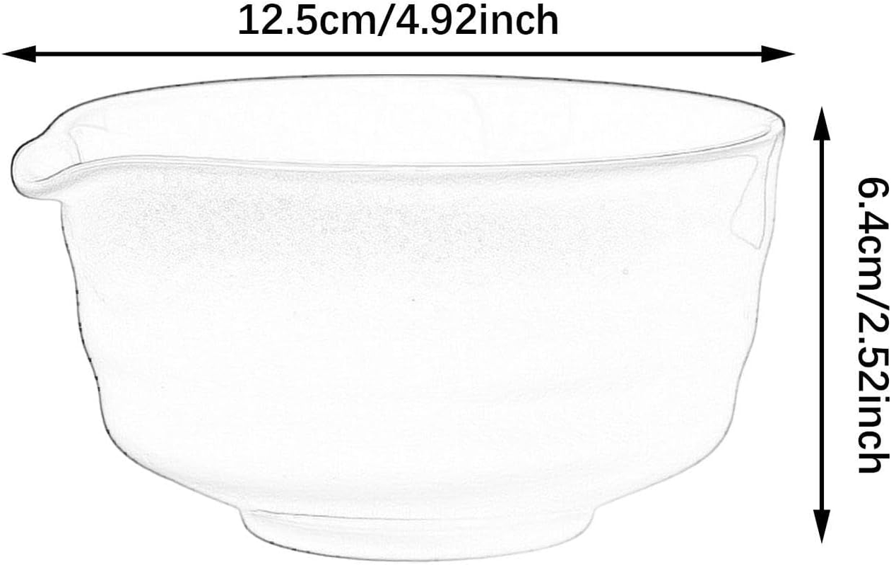 Siabiced Ceramic Matcha Bowl, Japanese Teacup 450Ml, Chawan Tea Making Tools, Traditional Handmade Porcelain Tea Bowl For, Dark Green image number 5