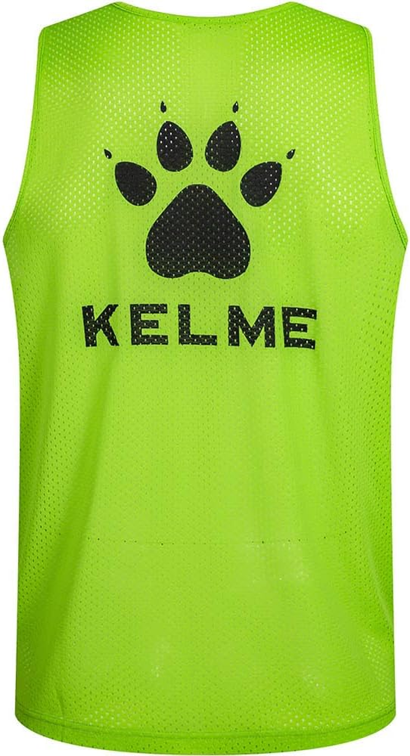 Kelme Men'S Training Bib with Both Side Logo, Medium, Neon Green image number 1