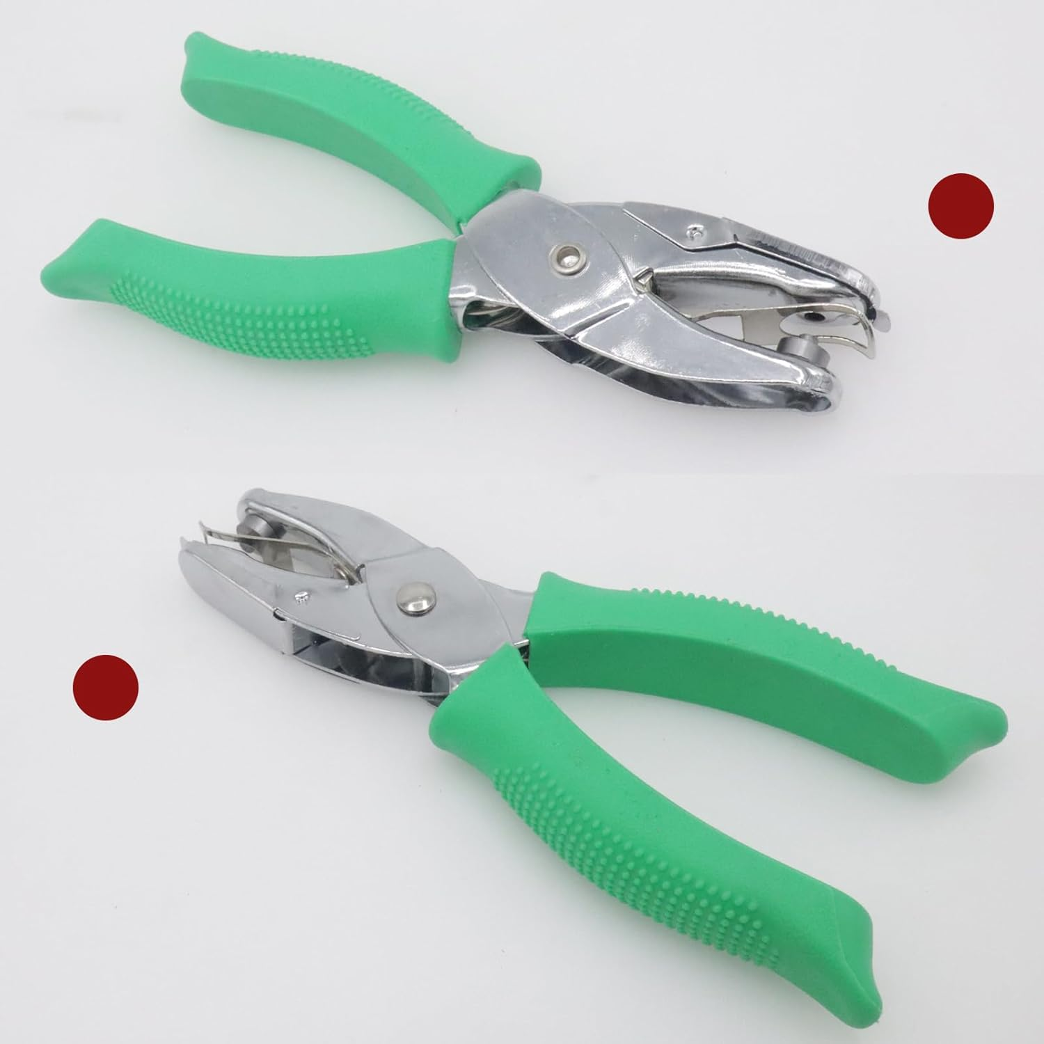 Handheld round Shape Hole Punch, 1/8 Inch Hole Size, Craft Paper Puncher, Single Pack, Ideal for DIY Projects and Office Use image number 3