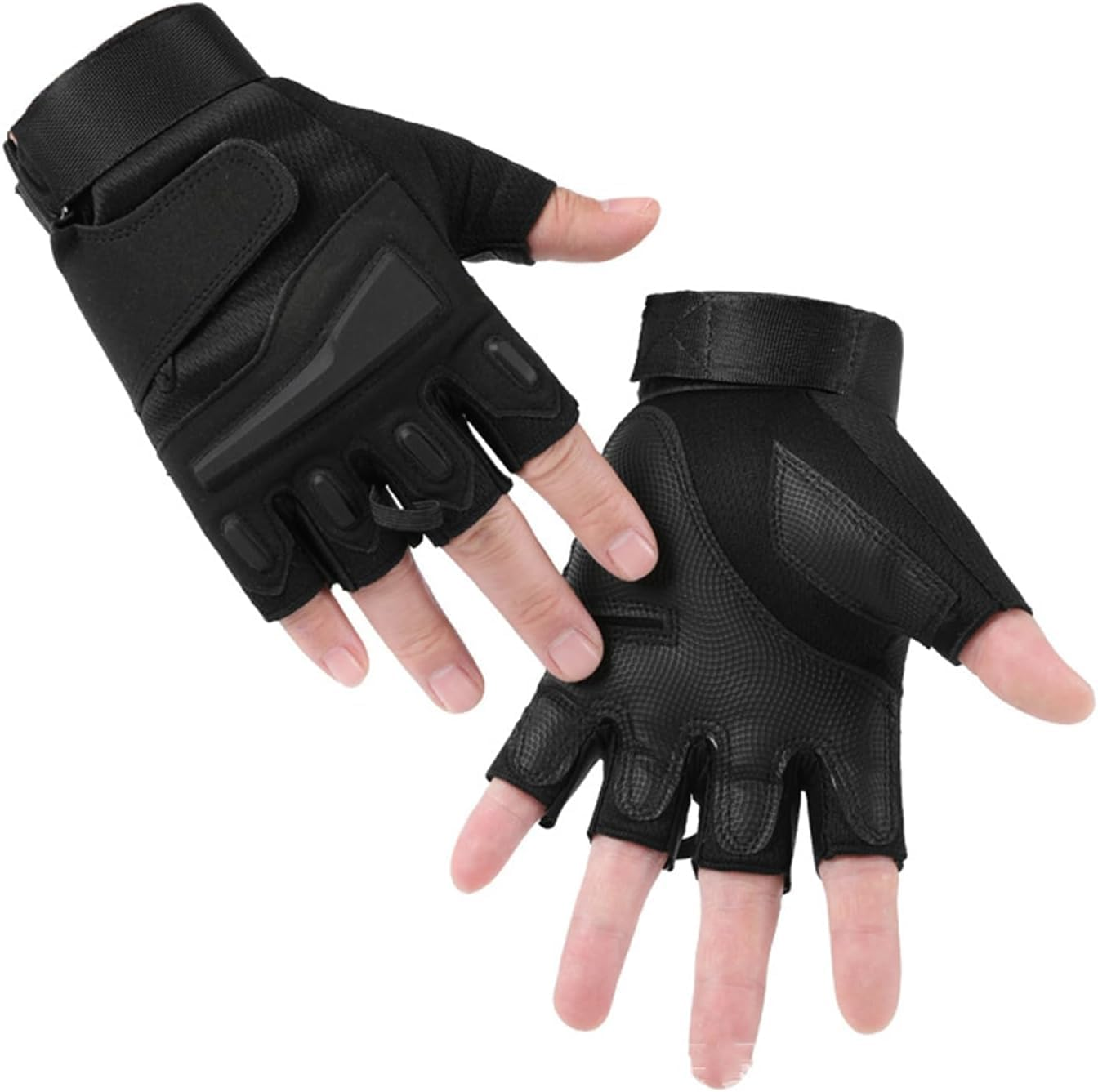 Gym Fitness Gloves with a Sports Bandage Breathable Elastic Training Workout Gloves for Men and Women Non-Slip Silicone Weightlifting Strength Pull-Ups Bodybuilding image number 3