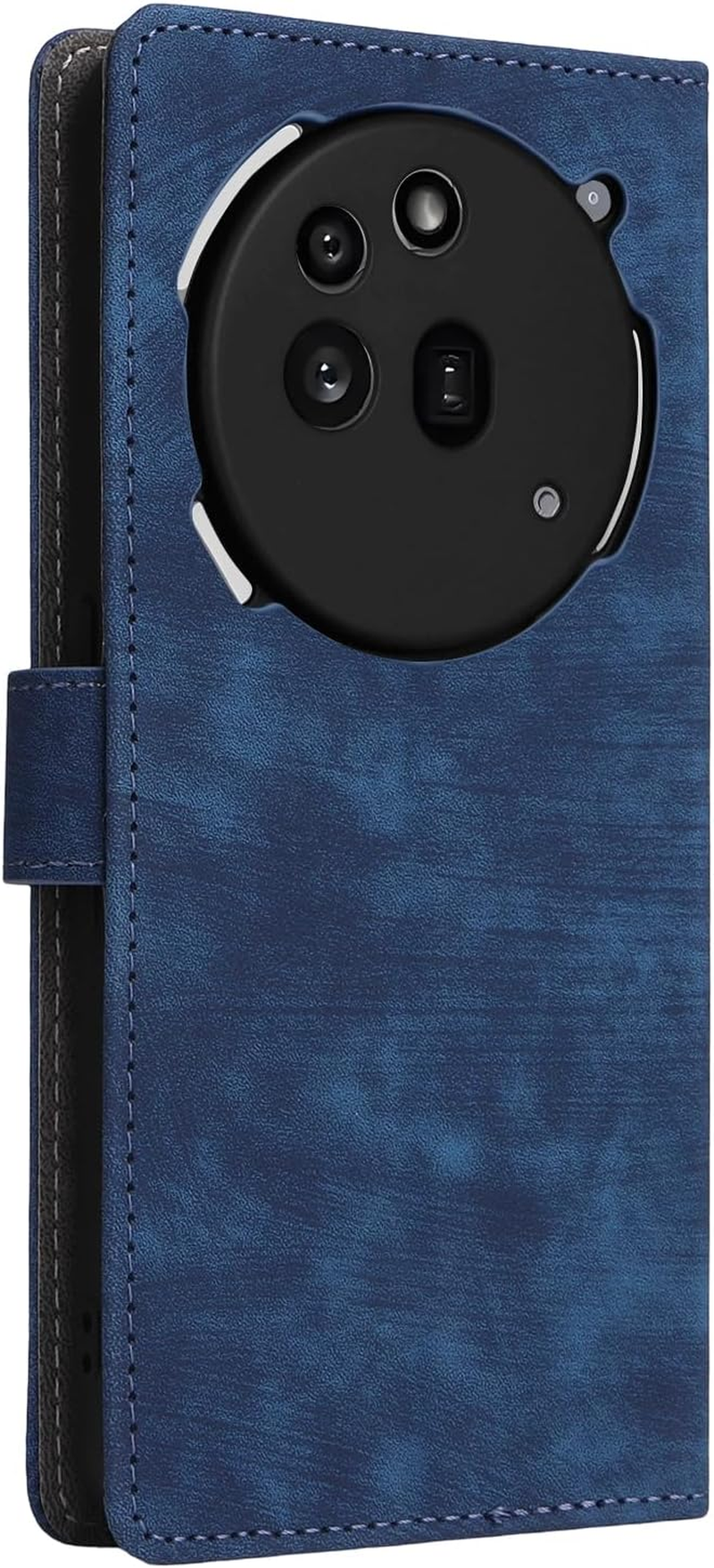 COQUE Case for Nothing Phone 3A Pro Case, (Shockproof) Flip Cover, (RFID) Protection Premium Leather Case with Card Slot, Blue - Black image number 5