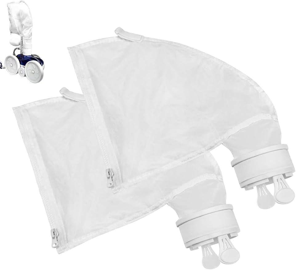 NYGHMY 2 Pack K13 K16 Replacement Zipper Bags for Polaris 280/480 Pool Cleaner | Premium Strong Mesh Filter Bags with Easy Snap Install, Damage-Free Enclosure image number 5