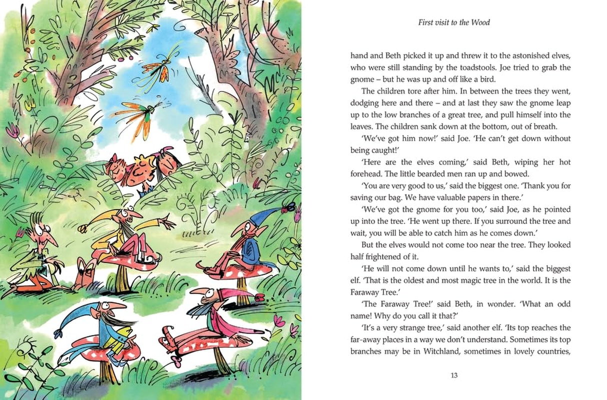 The Magic Faraway Tree: the Enchanted Wood Deluxe Edition: Book 1 image number 4