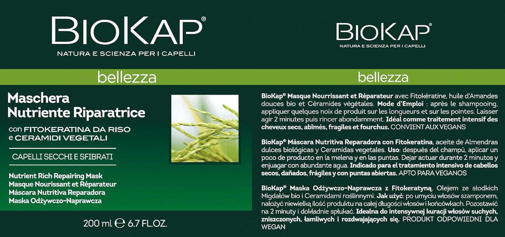 Biosline Hair Mask, 210 G image number 3