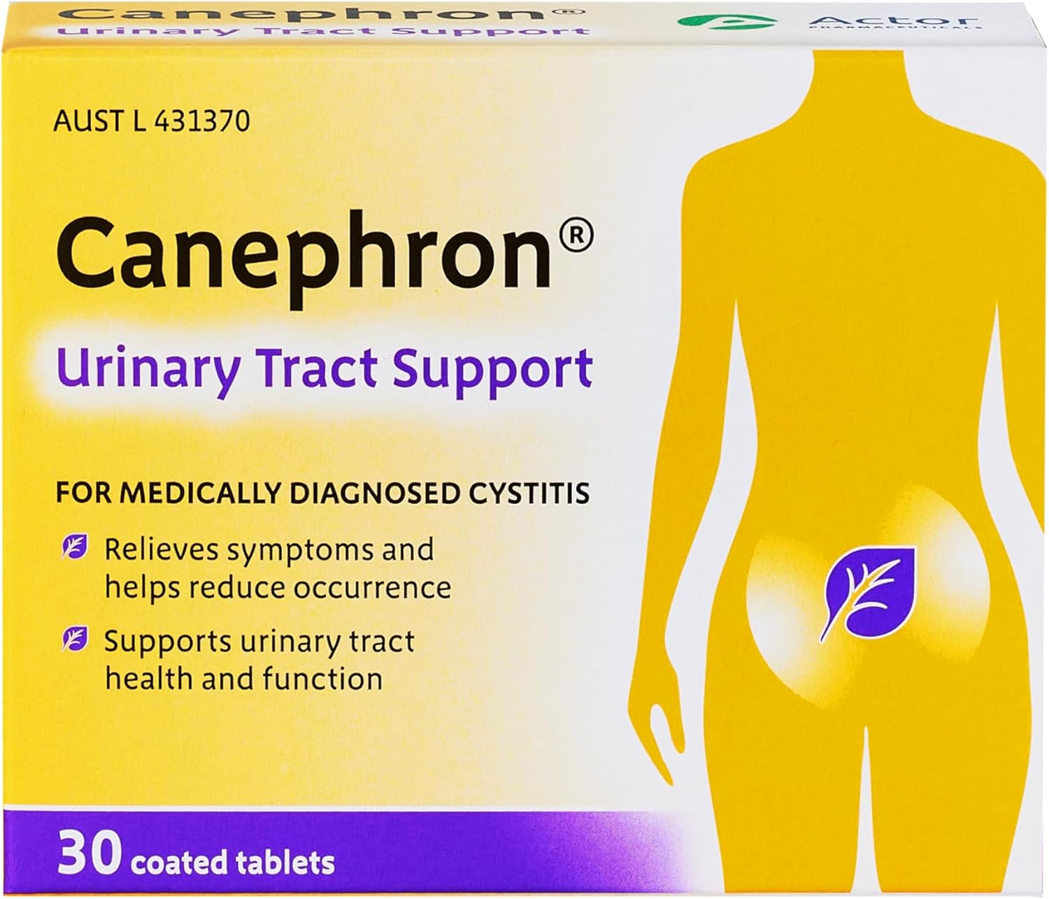 Canephron- UTI Supplements for Women- Relieves Symptoms and Helps Reduce the Occurrence of Cystitis (UTI) - 30 Coated Tablets | Take 1 UTI Tablet 3 Times Daily. Empowering Women&rsquo;S Health & Wellness image number 6