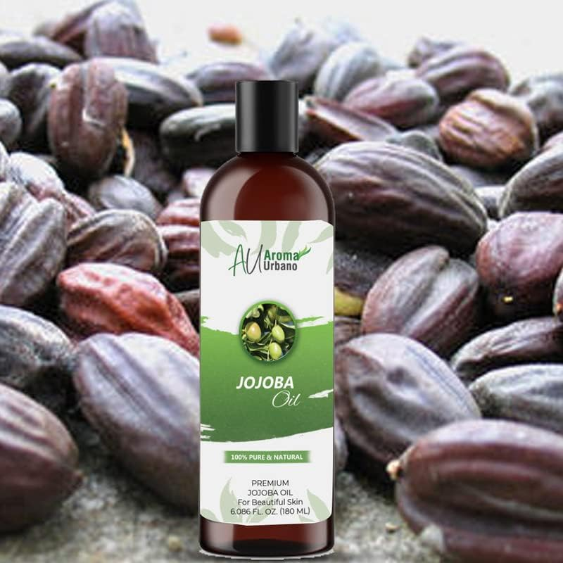 Aroma Urbanooil for Shine Hair, Skin Care, Moisturizing Dry Skin & Natural Oil (Jojoba Oil, 100 ML)