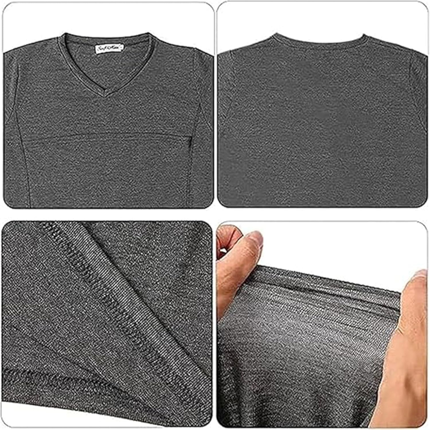 Kangaroo Shirt for Dad and Baby, 2025 New V Neck Mens and Women'S Kangaroo Baby Carrier Shirt image number 6