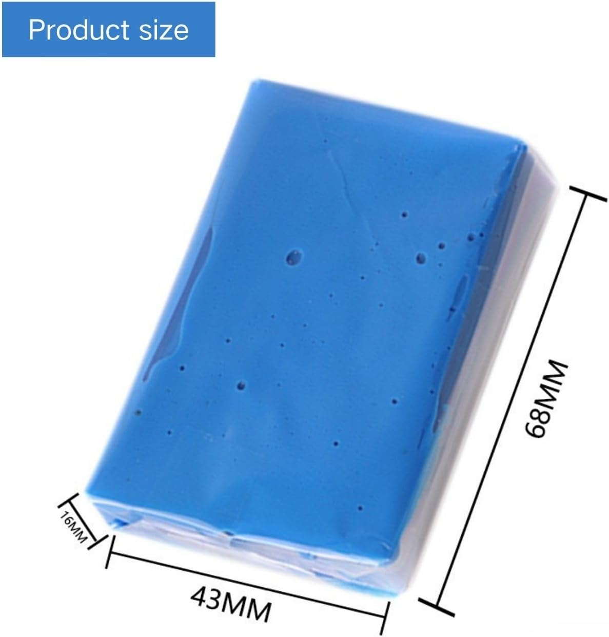 Poemtian 5 Pcs Precision Car Detailing Clay Bar Set, Eliminate Tough Surface Impurities, Boost Paint Luster, Achieve Showroom-Worthy Finish image number 2