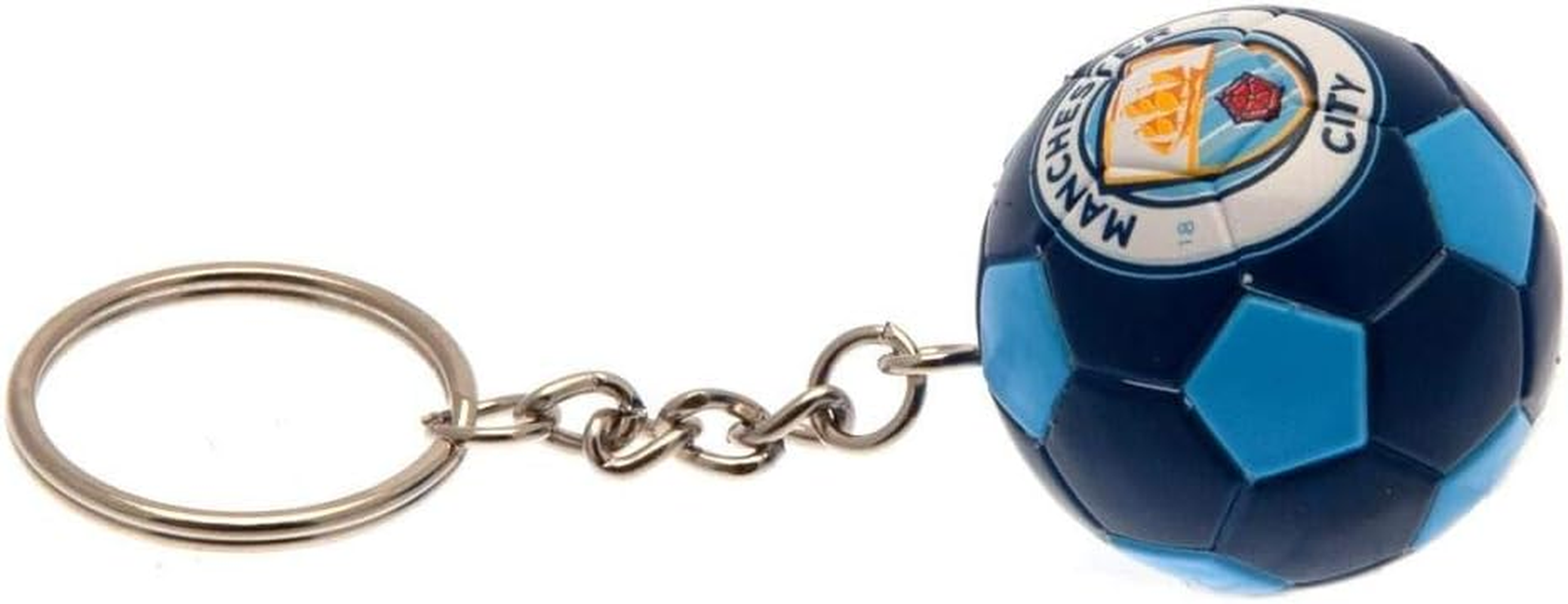 Manchester City FC Football Keyring