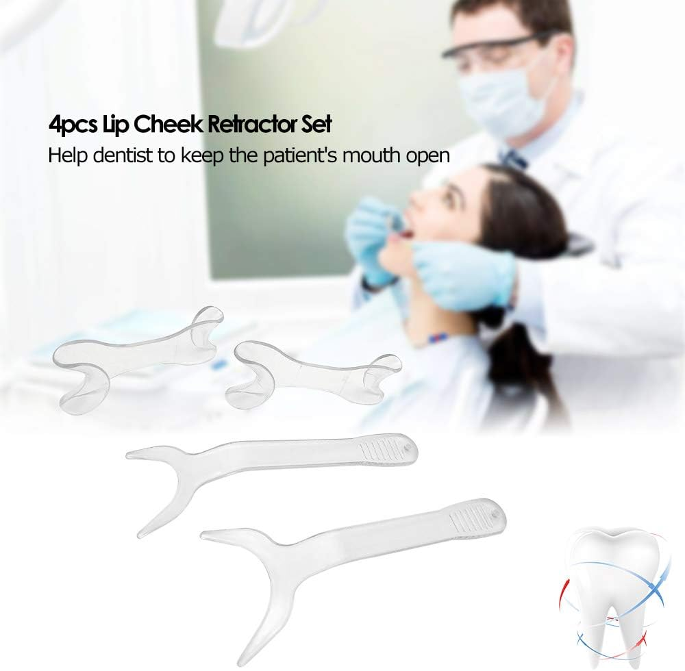 4Pcs Lip Cheek Retractor Set Mouth Opener Intraoral Orthodontic Cheek Teeth Mouth Opener Dentistry Equipment Tool QIUNI image number 3