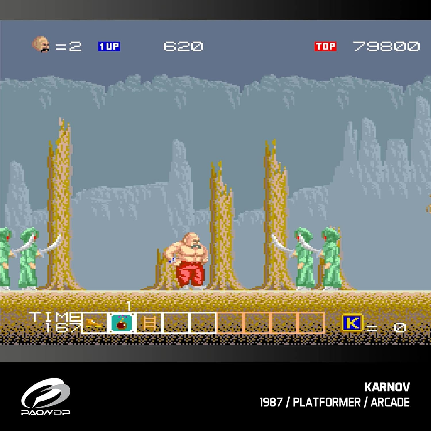 Evercade Windjammers, Karnov & Friends image number 4