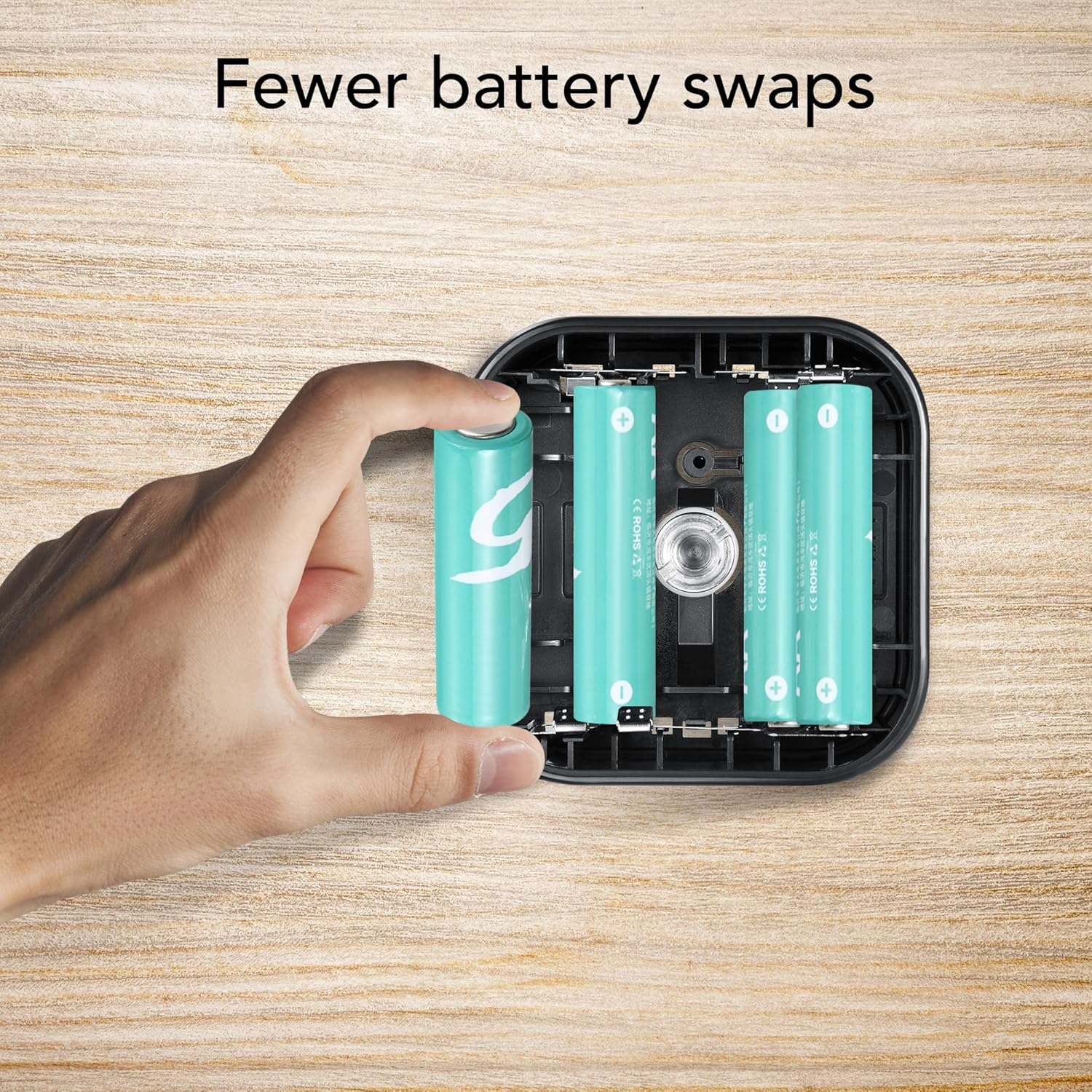 Wasserstein AA Lithium Battery Extension Pack Compatible with Blink Outdoor 4 Camera (Batteries NOT Included) (3 Pack) image number 5