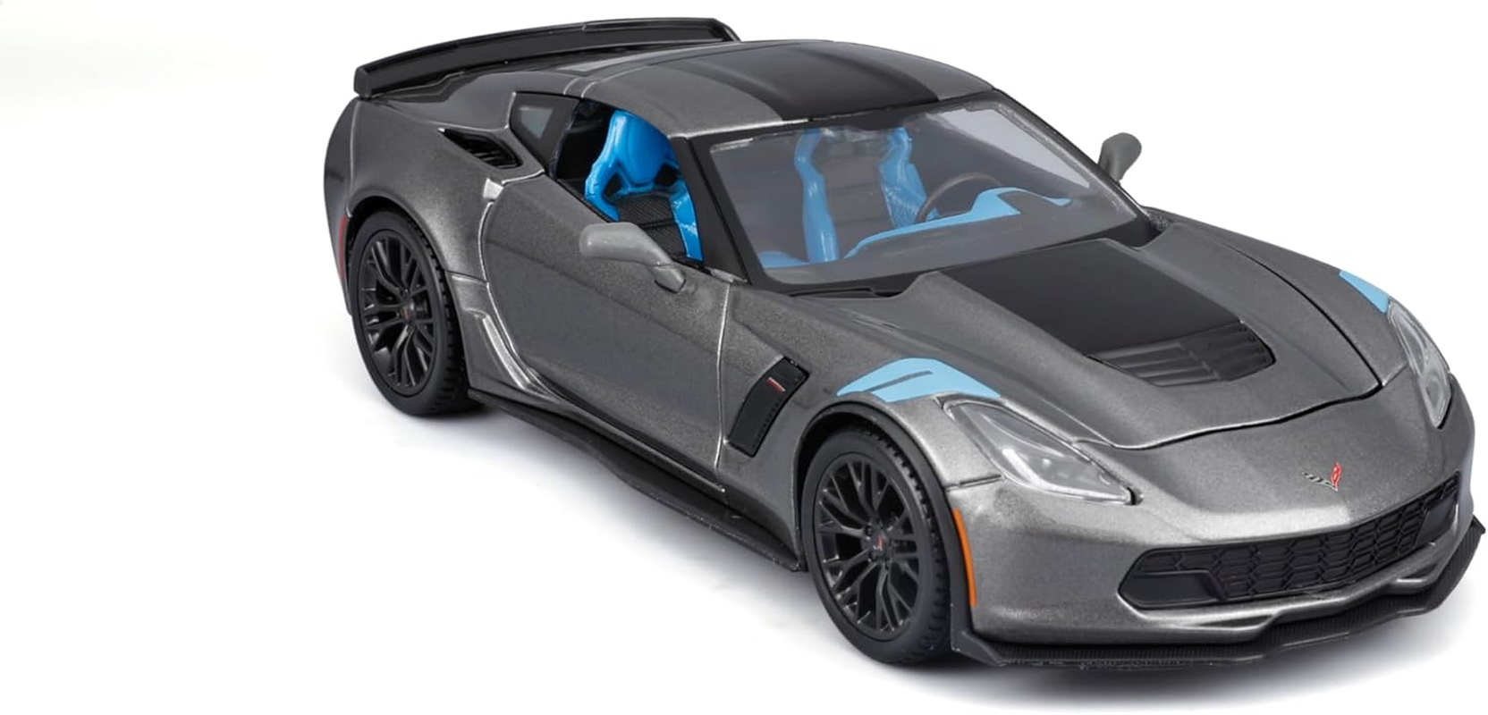 Maisto 1:24 Assembly Line Chevrolet Colorado ZR 2 - Blue image number 6