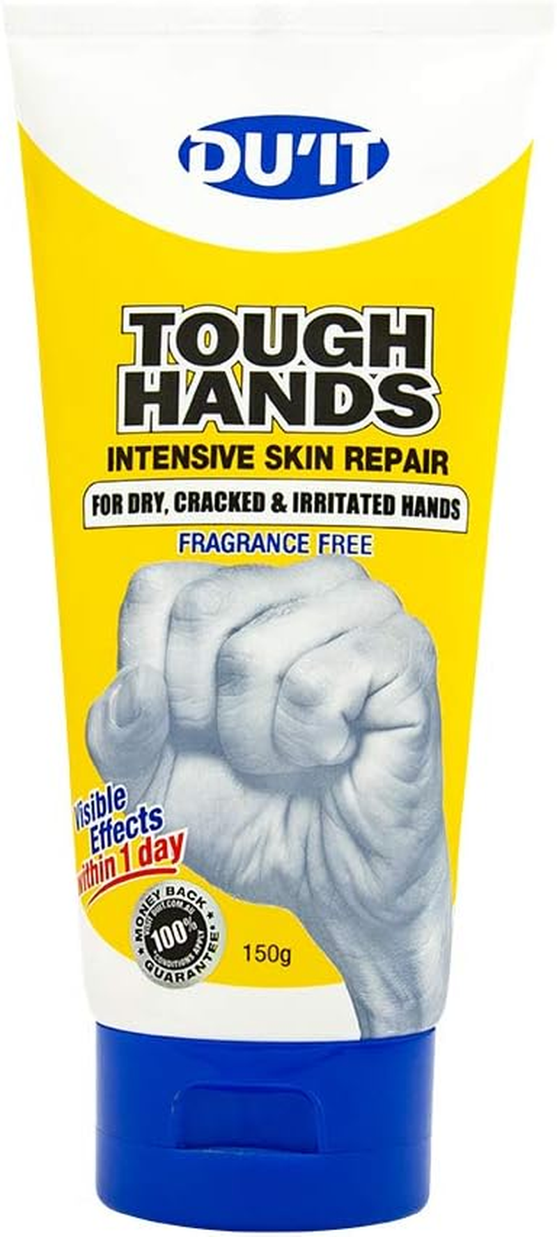 DU'IT Tough Hands Fragrance Free Hand Cream 150G image number 3