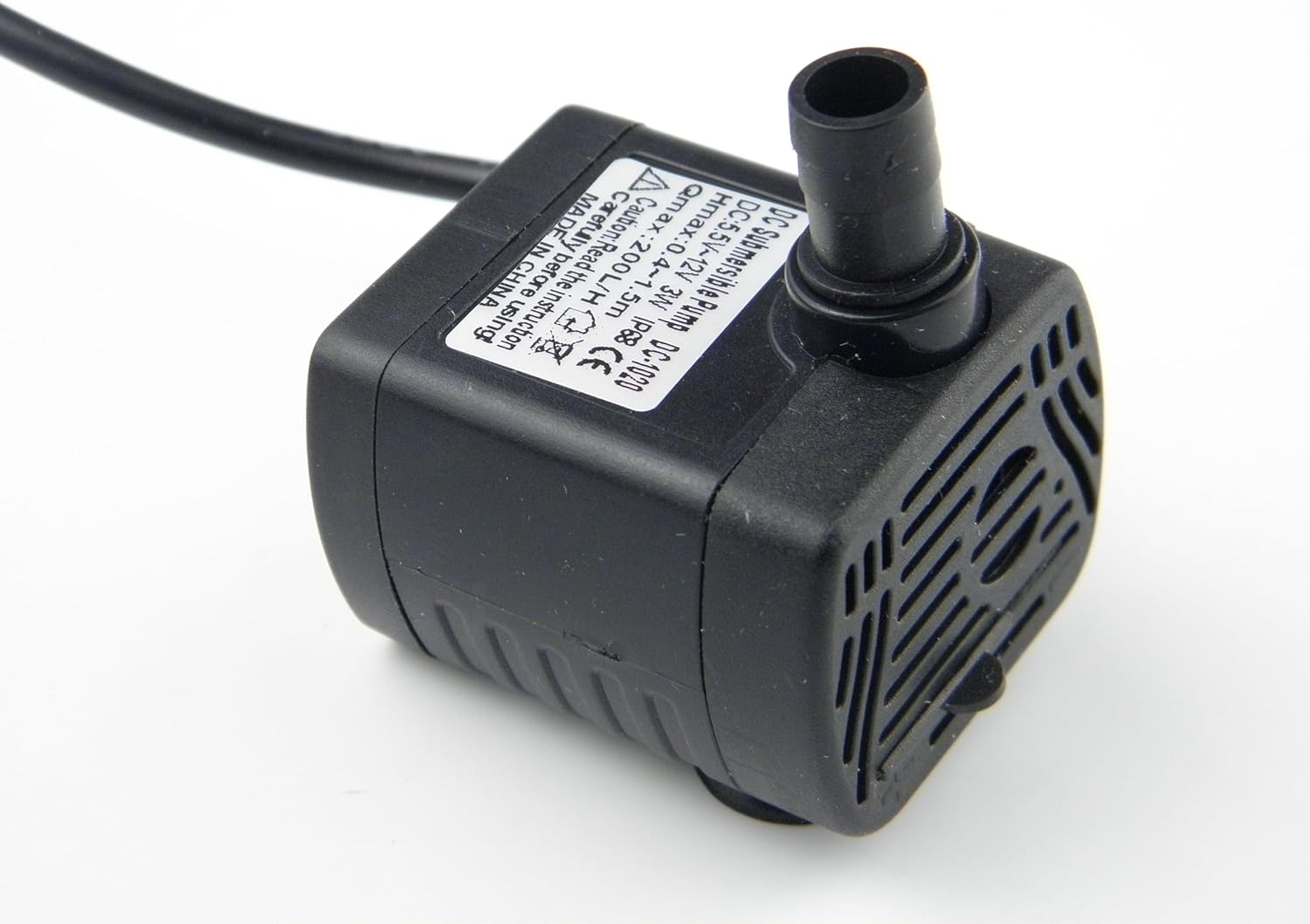 CHANCS 3W 5.5-12V DC Mini Submersible Water Pump for Solar Power image number 4