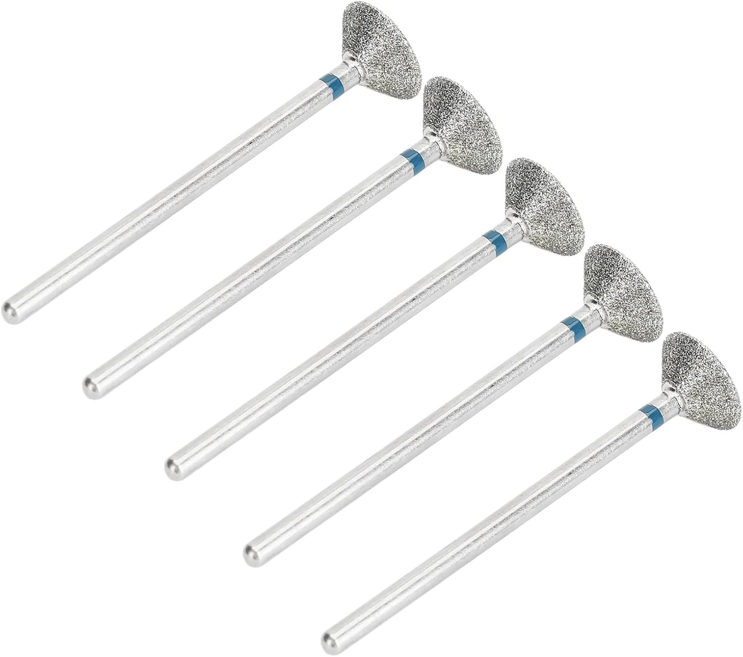 5 Pcs Nail Drill Bit Set, Ceramic Needle Drill Bit for Manicure and Pedicure, Electric Machine Salon Files, Cuticle Gel Polishing with Storage Box image number 4