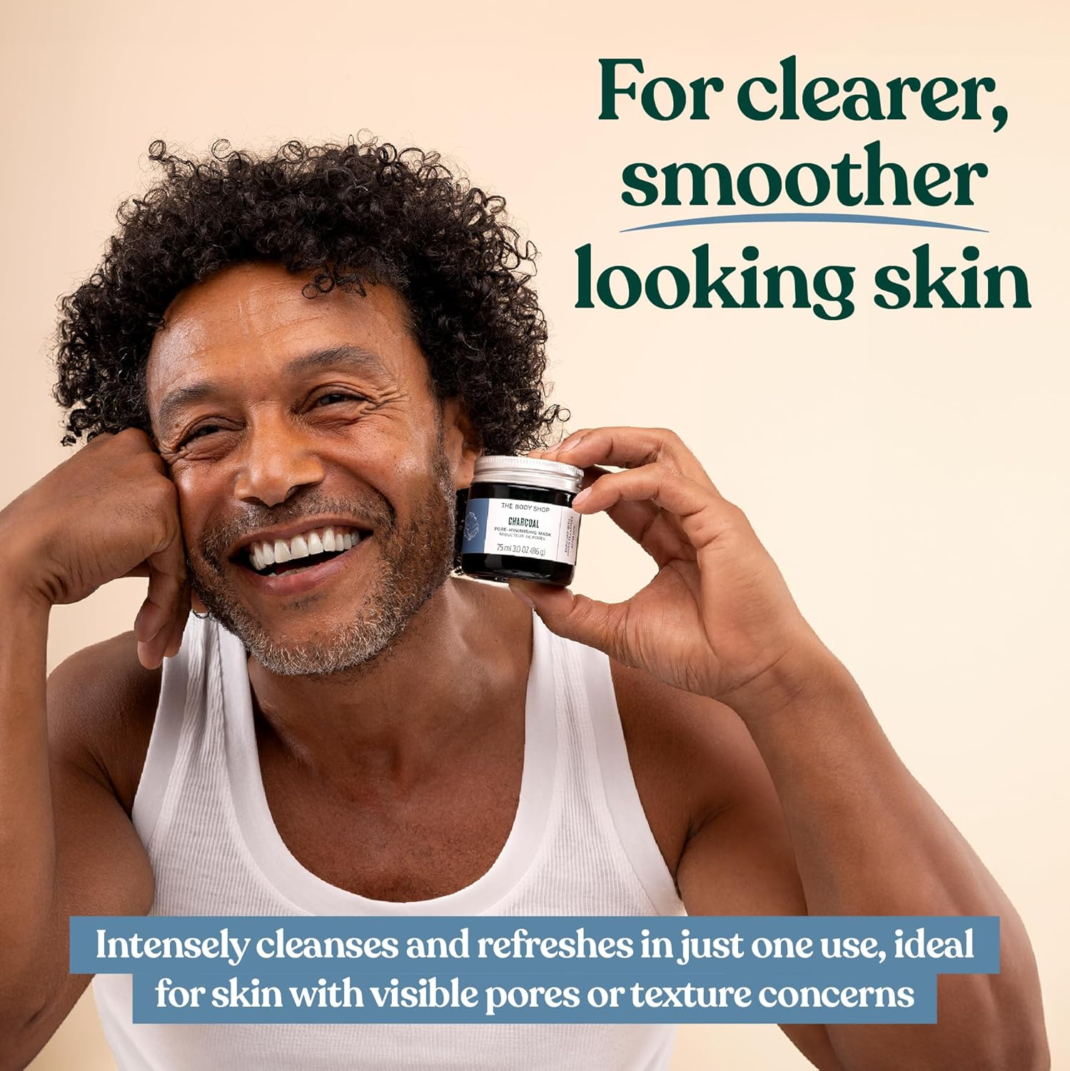 The Body Shop Himalayan Charcoal Purifying Glow Mask for Women 3 Oz Mask image number 6