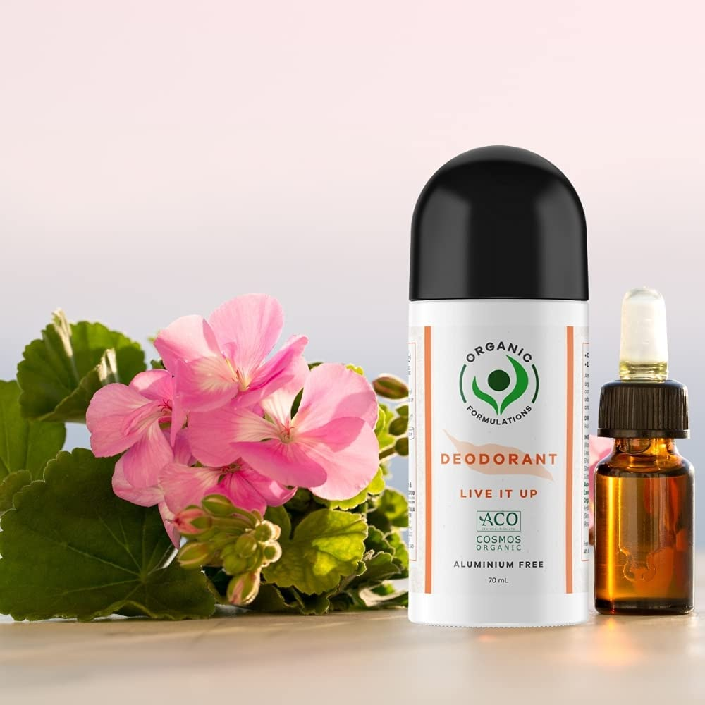 Organic Formulations Live It up Deodorant 100Ml | Certified Organic image number 3