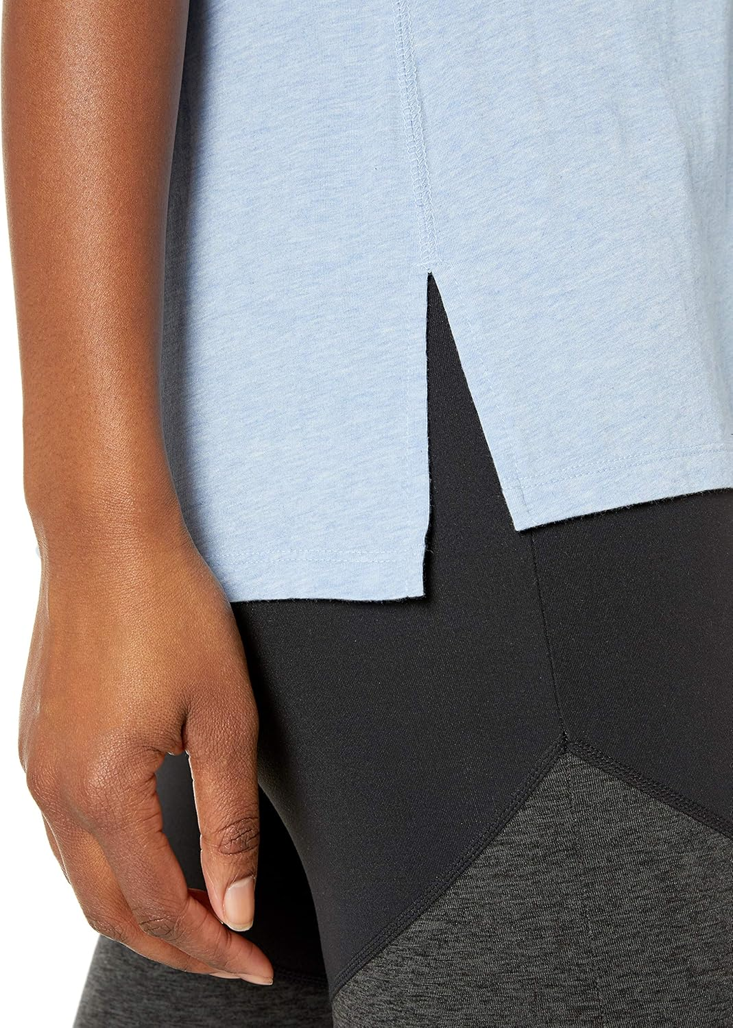 Amazon Essentials Women'S Soft Cotton Relaxed-Fit Yoga Tank Top (Available in plus Size), Sky Blue, 3X image number 1