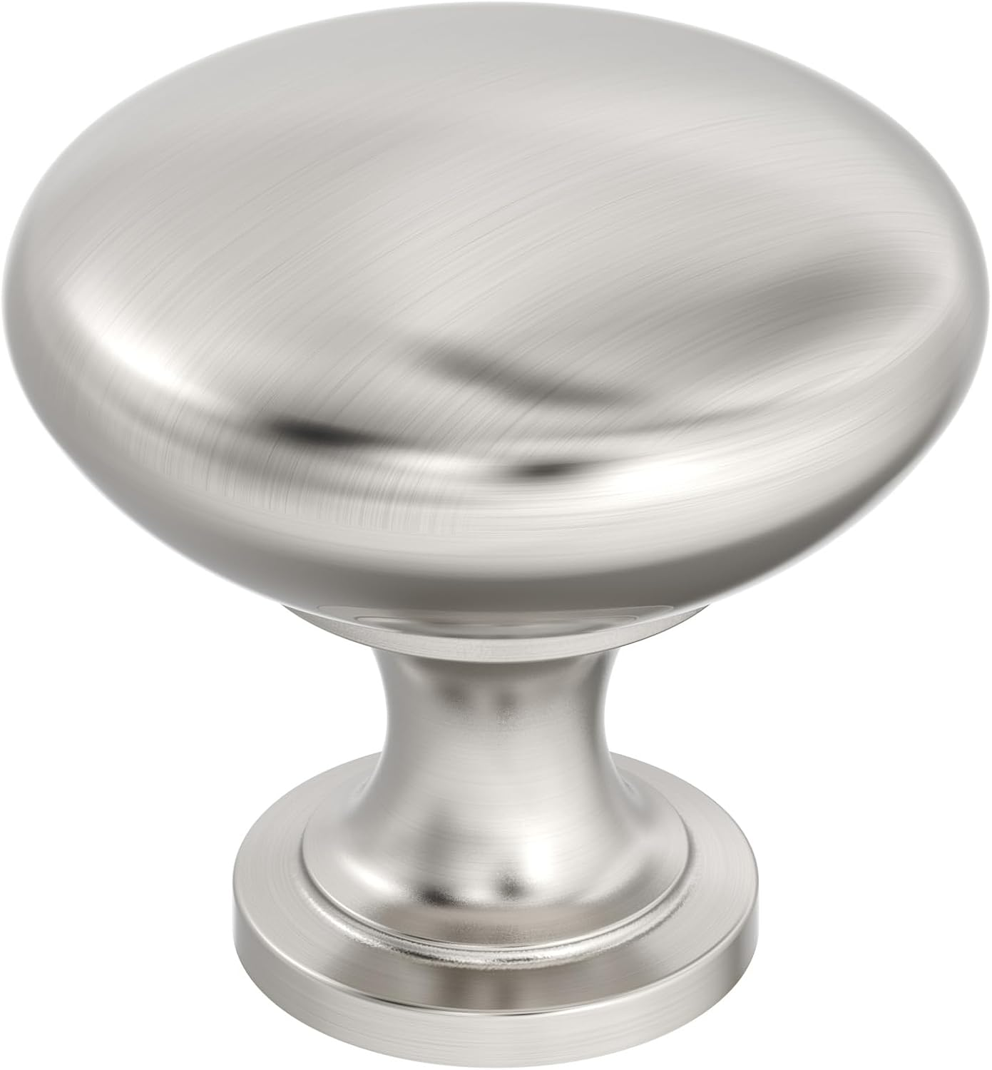 Amerock1913658Allison Valueallison Value 1-1/4 in (32 Mm) Diameter Satin Nickel Cabinet Knob - 25 Pack,Satin Nickel image number 2