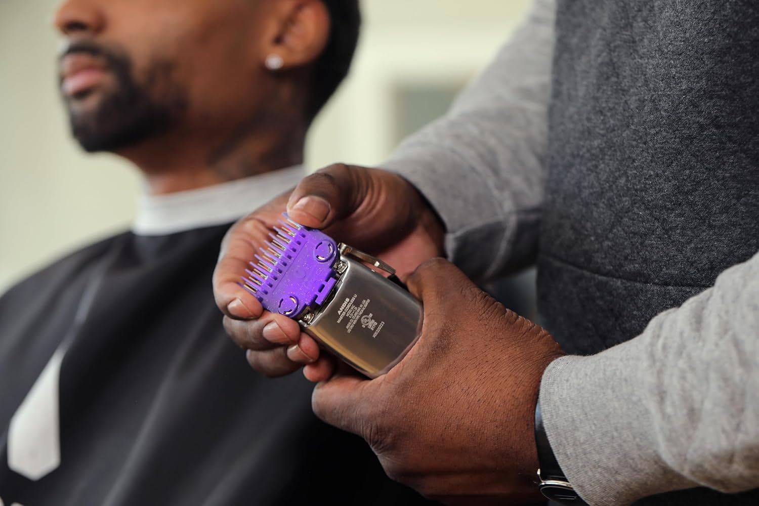 Andis the OG Size #0 Comb Dual Magnet Guide Fits MLC & ML Master Clippers 561385 image number 2