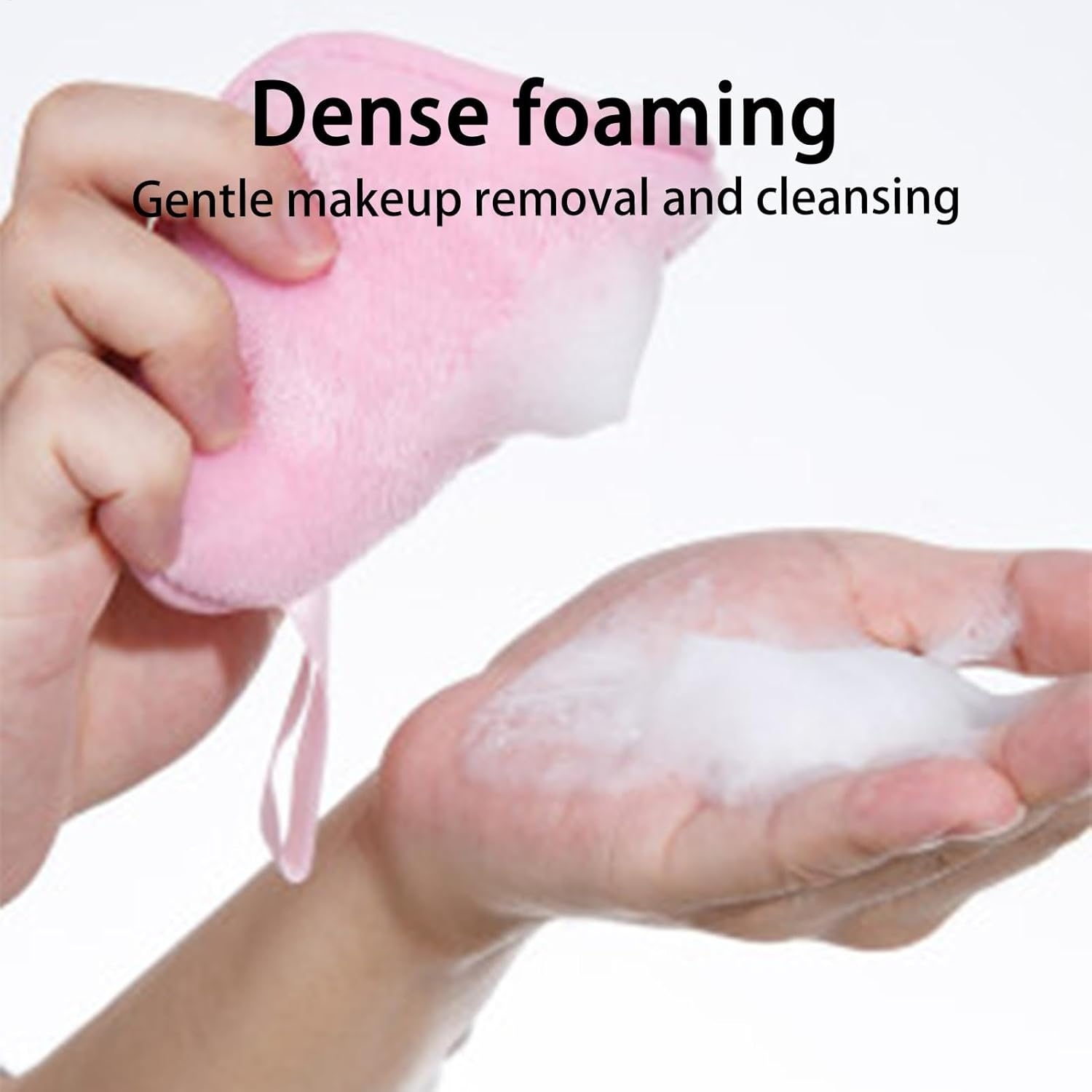 Washable Pads Face Wipes Skin Care Eco Pads Makeup Removal Sustainable Beauty Skin-Frien,4 Count Reusable Face Pads for Facial Cleansing,Washable Make up Removers Cleansing Pads for Travel, Daily Care image number 6