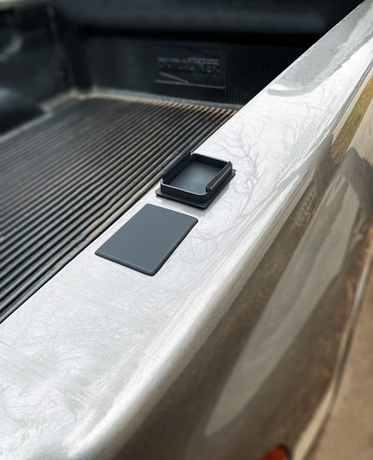 JOYTUTUS Stake Pocket Cover Trucks Bed Rail Stake Covers Compatible with 1999-2014 Chevy Silverado and 2010-2014 GMC Sierra - 4 Pack image number 4