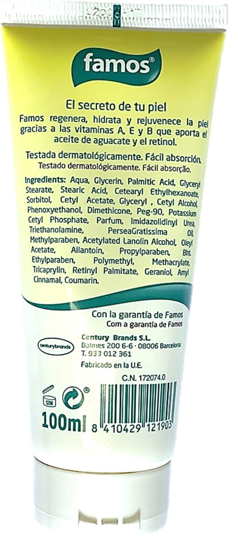 Famos Hands and Feet 1 Unit 100 Ml image number 2
