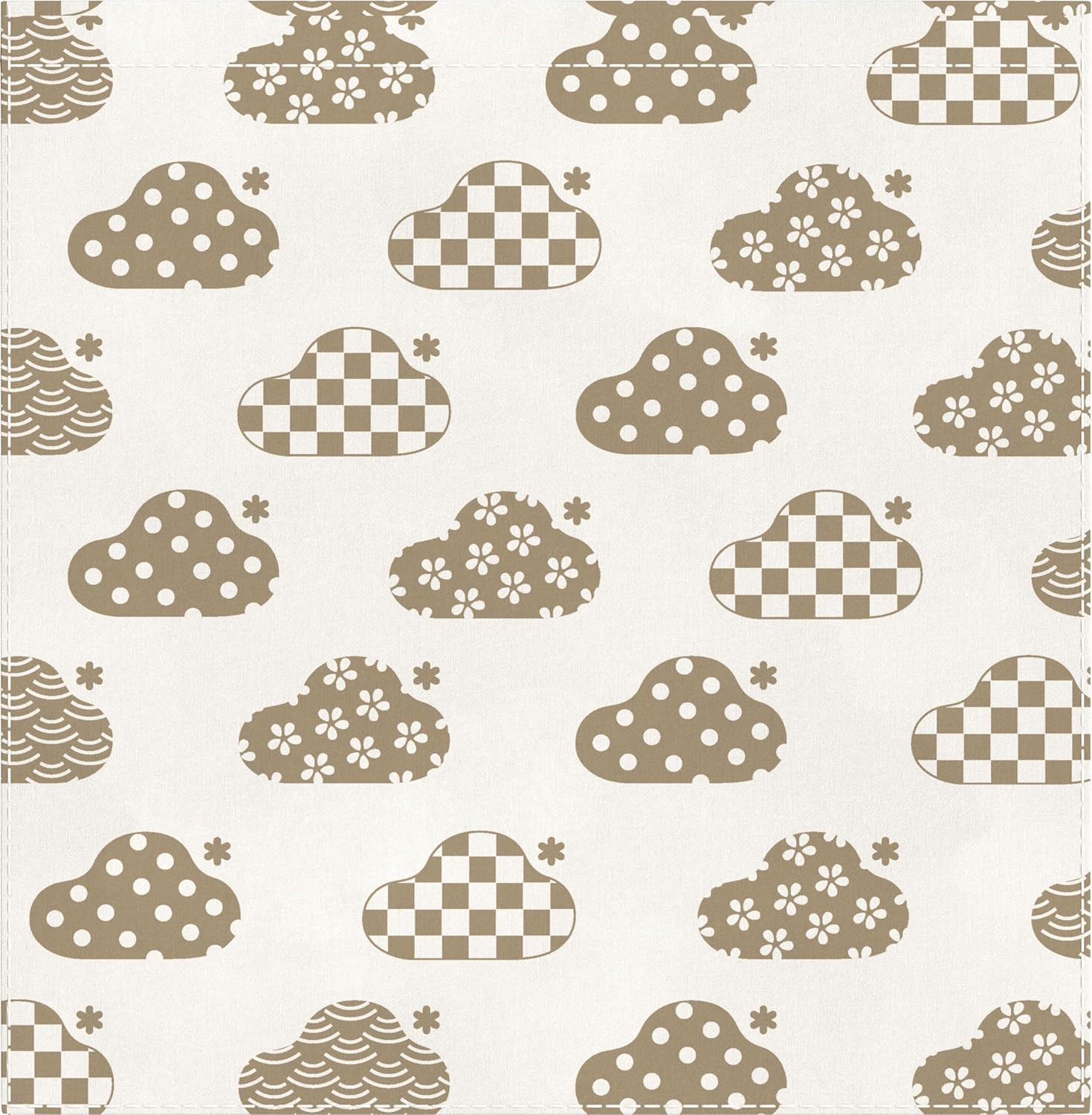 Petsnowy Self Cleaning Cat Litter Box Door Curtain Automatic Cat Litter Box Twelve Constellations Door Curtain - Classic Pattern image number 4