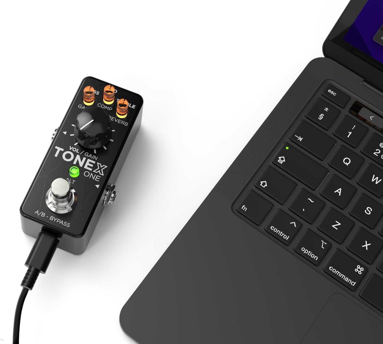 IK Multimedia TONEX One AI Multifx Micro-Pedal: Tone Model Any Electric Guitar Amp, Guitar Pedal, Distortion Pedal, Overdrive Pedal or Other Guitar Effects image number 6