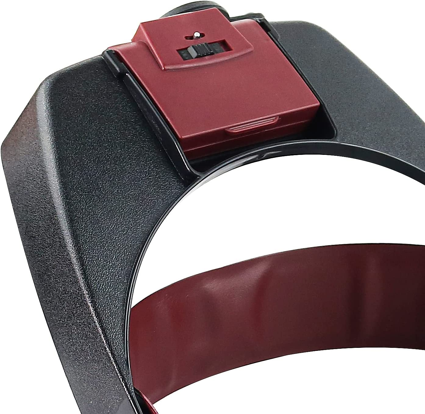 Meichoon Headband Magnifying Glasses with 2 LED Lights Head Lamp Loupe,1.5X 3X 6.5X 8X Eyewear Magnifierfor Repairs Reading Jewelry Making image number 4