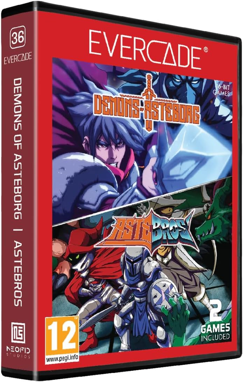 Evercade Demons of Asteborg / Astebros image number 3