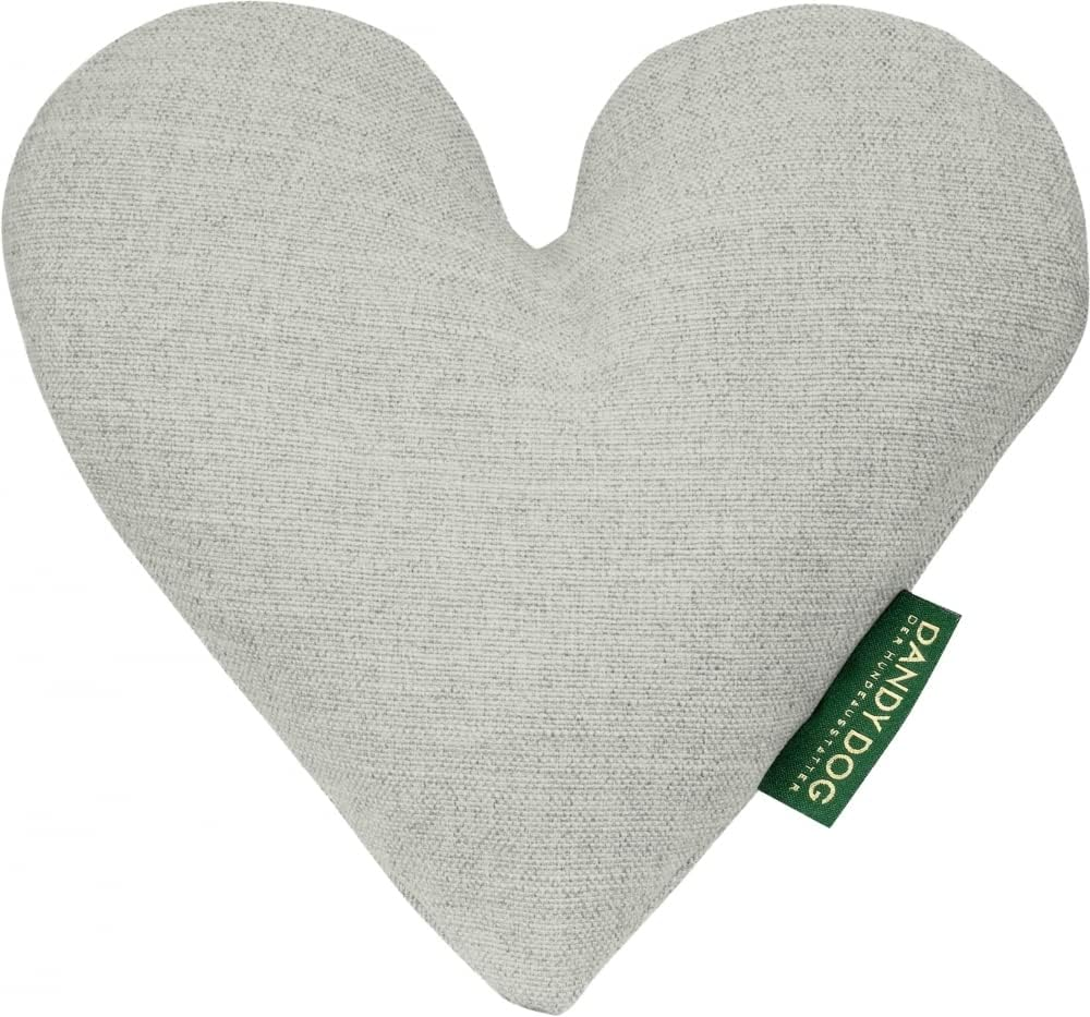 Eco Dog Toy Heart Grey Size L/XL