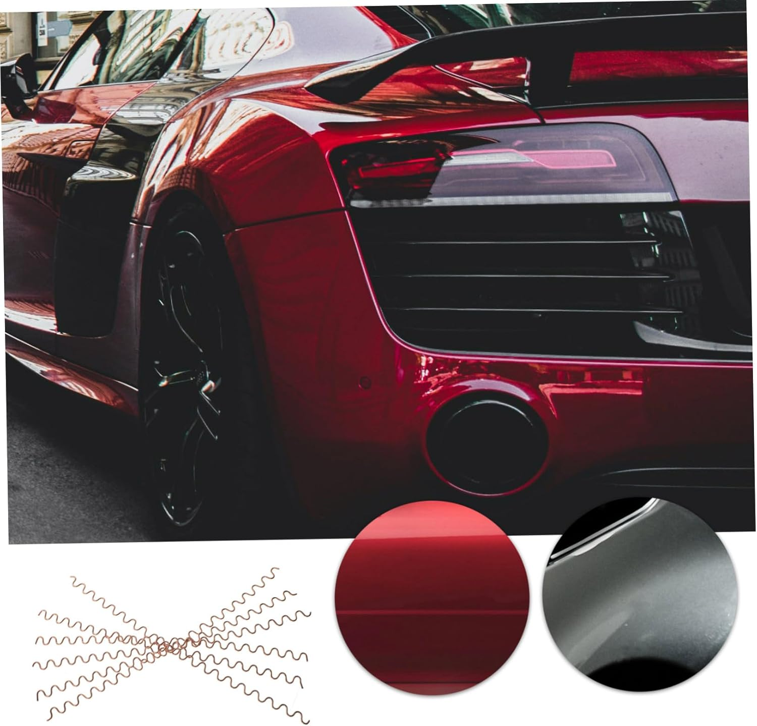 TIDTALEO Automotive Welding Wire 100Pcs Wave Welding Wire Body Auto Dent Tool Kit image number 1