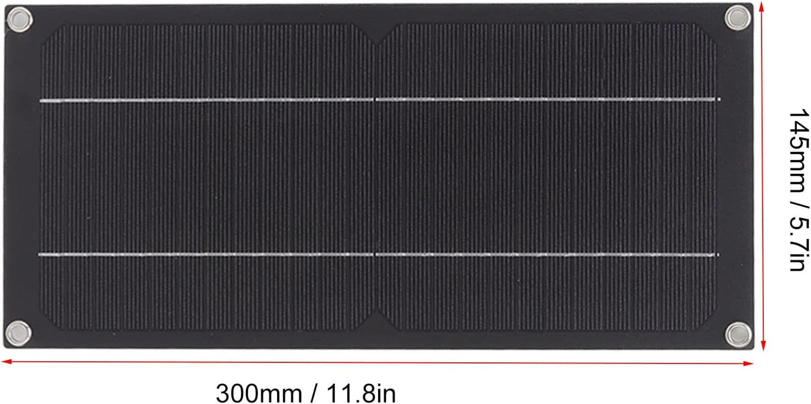 600W 12V Solar Panel Kit Keep Car Battery from Drain Dead, 100A Solar Charge Controller & Connecting Line & Portable Battery Clip Cable for Car RV Boat Trailer off Grid Home image number 2