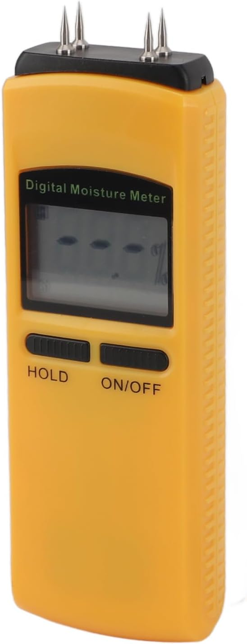 Wood Moisture Meter Portable Digital Damp Detector LCD Display Moisture Tester for Firewood Wall Paper Floor