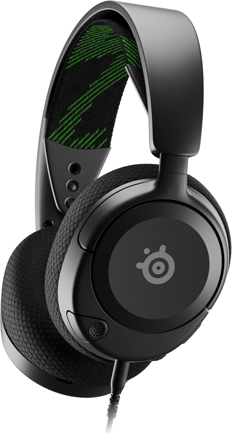 Steelseries Arctis Nova 1X Gaming Headset - Signature Arctis Sound - Clearcast Gen 2 Mic - Xbox Series X|S, PC, Playstation, Switch, and Mobile, Black image number 1